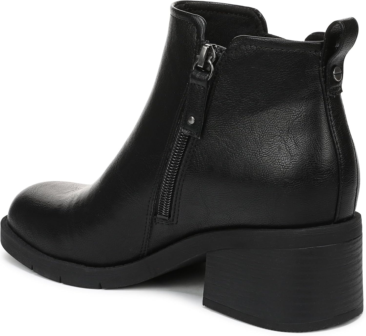 image:imageDr Scholls Joplin Low Zip Short BootsBlack Legend Smooth