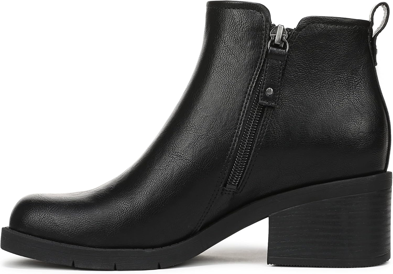 image:imageDr Scholls Joplin Low Zip Short BootsBlack Legend Smooth