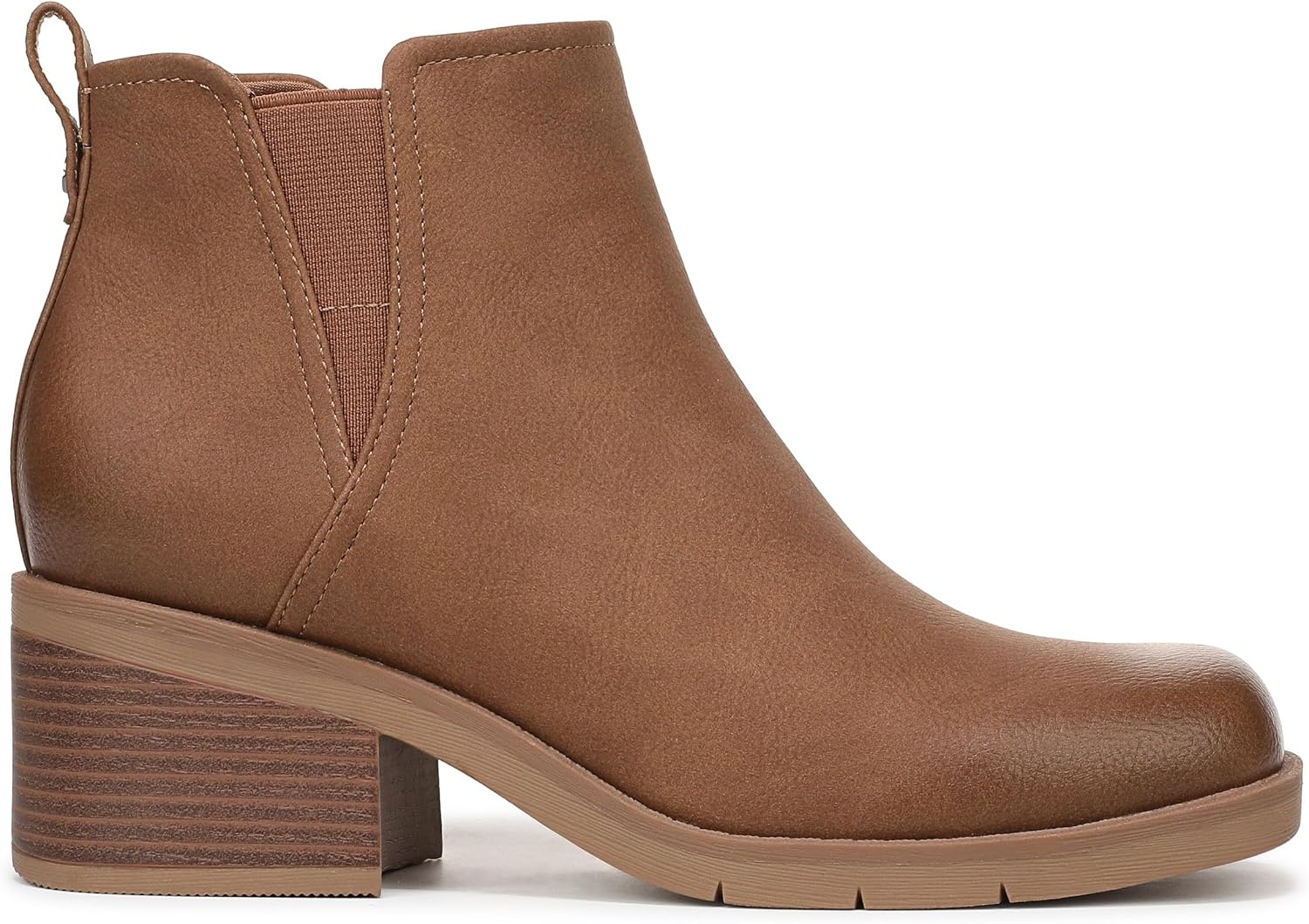 image:imageDr Scholls Joplin Low Zip Short BootsDark Tan Brown