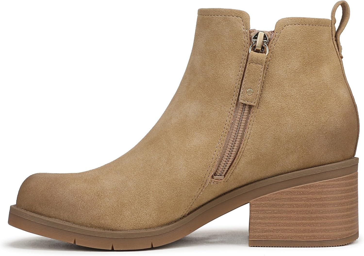 image:imageDr Scholls Joplin Low Zip Short BootsWarm Tan