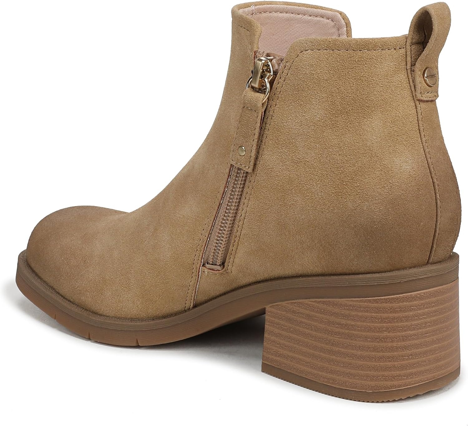 image:imageDr Scholls Joplin Low Zip Short BootsWarm Tan