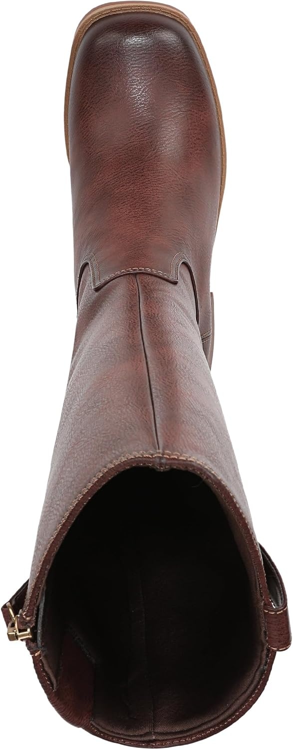 image:imageDr Scholls Joplin Riding Tall BootsAuburn Brown Medium Calf