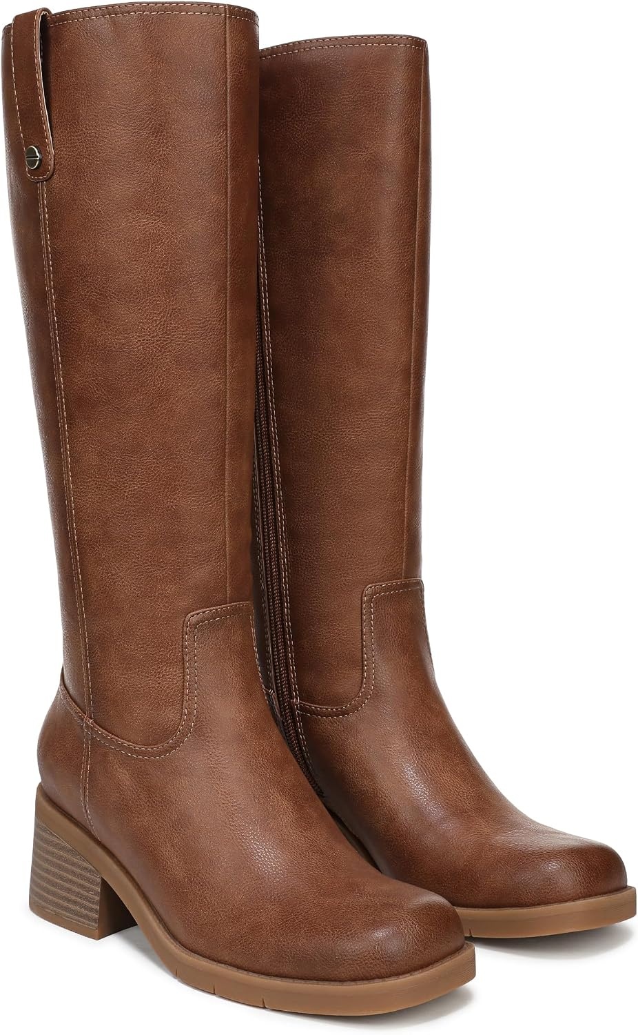 image:imageDr Scholls Joplin Riding Tall BootsDark Honey Brown Wide Calf