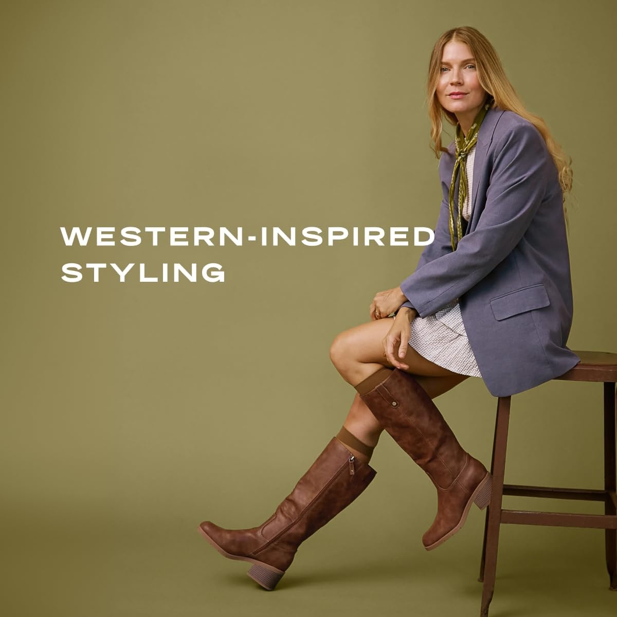 image:imageDr Scholls Joplin Riding Tall BootsDark Honey Brown Wide Calf