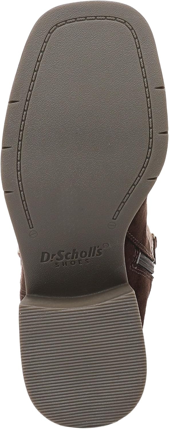 image:imageDr Scholls Joplin Riding Tall BootsDark Umber Brown Microsuede