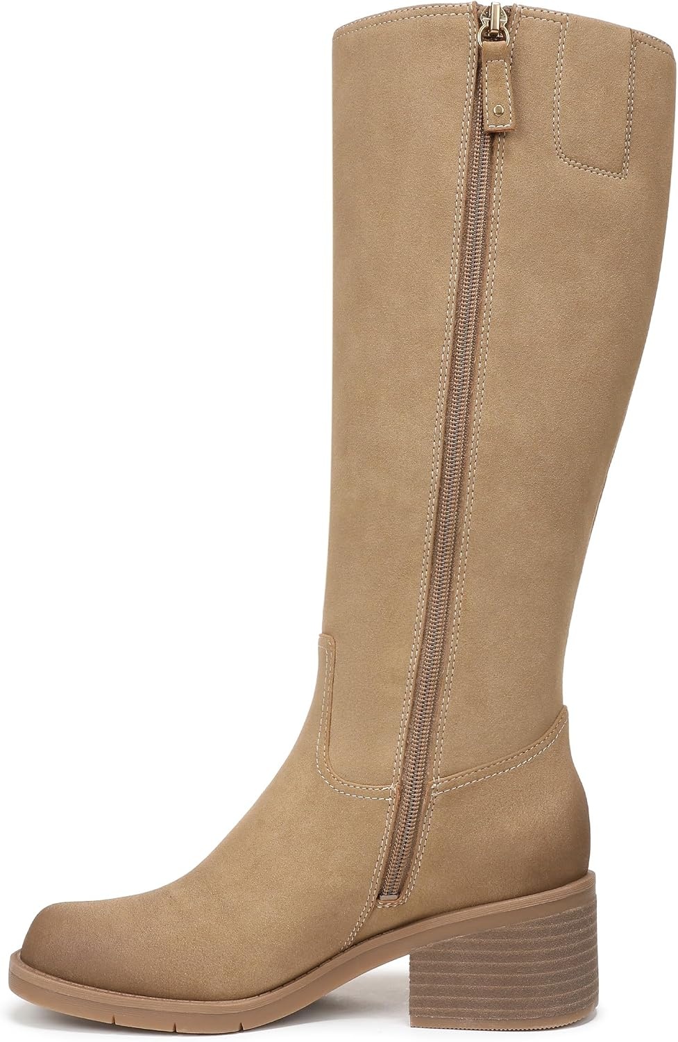image:imageDr Scholls Joplin Riding Tall BootsSandTaupe Brown Wide Calf