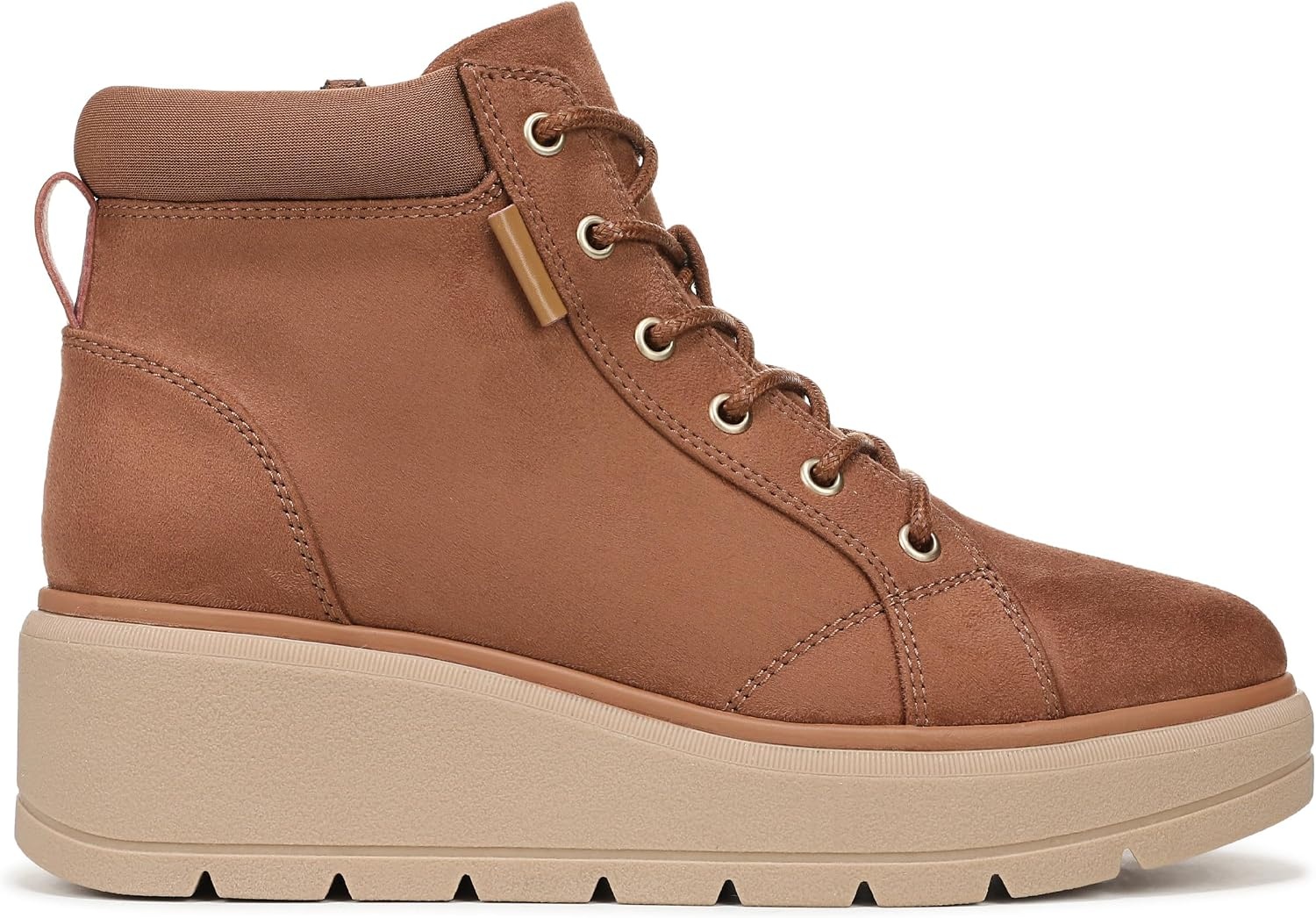 image:imageDr Scholls Nice Day Max Alpine LaceUp Short BootsHoney Brown