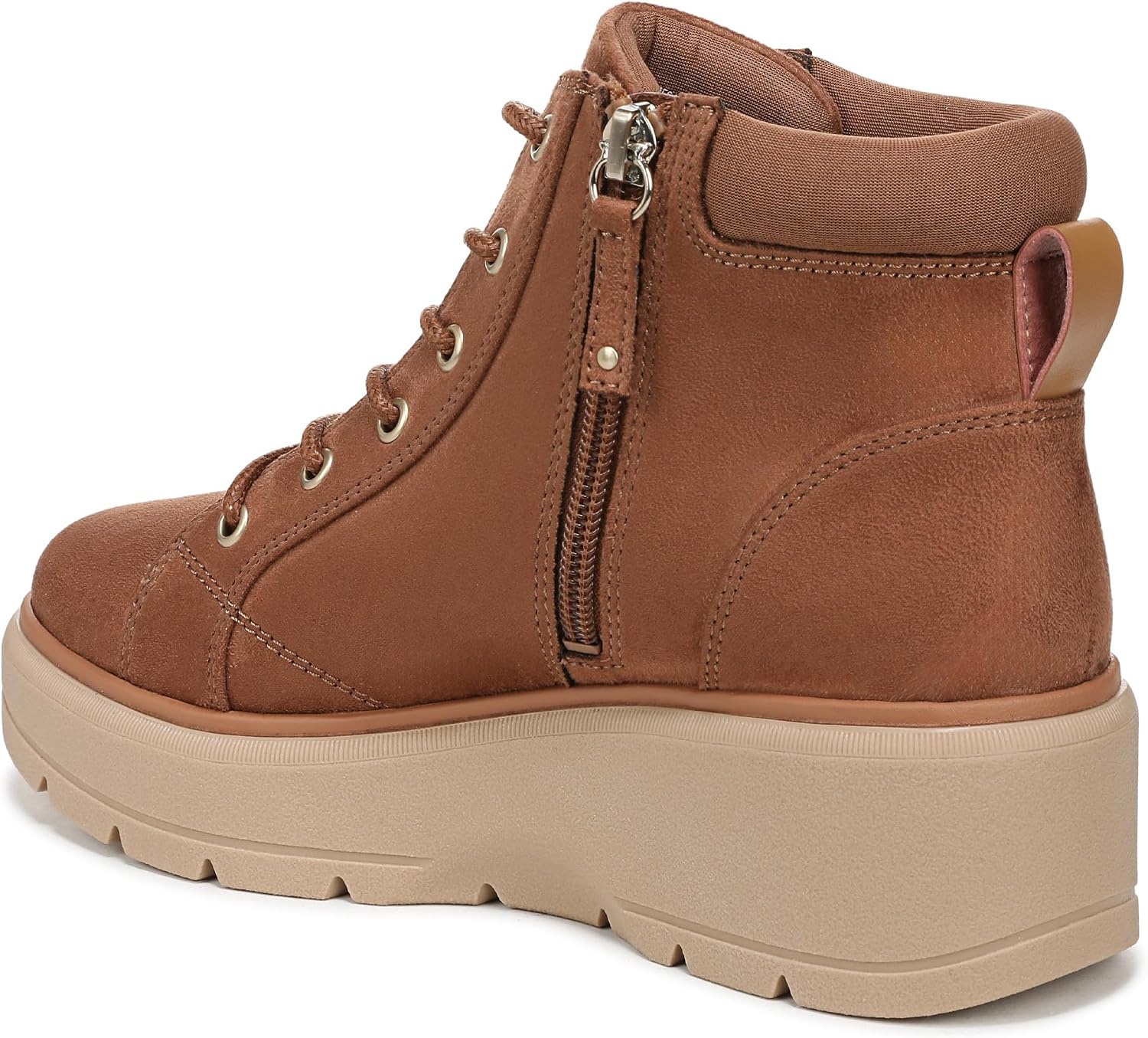image:imageDr Scholls Nice Day Max Alpine LaceUp Short BootsHoney Brown