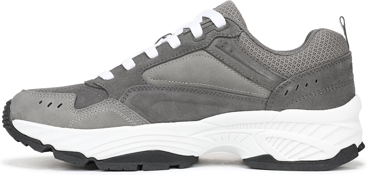 image:imageDr Scholls Shoes Mens Sebastian Sneakers Comfortable Mens Tennis ShoesGrey Fabric