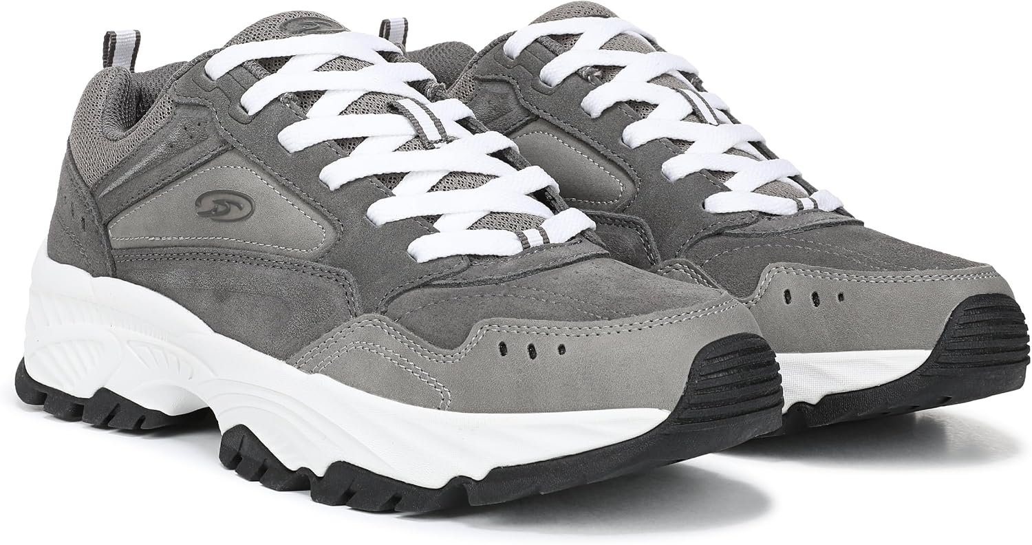 image:imageDr Scholls Shoes Mens Sebastian Sneakers Comfortable Mens Tennis ShoesGrey Fabric
