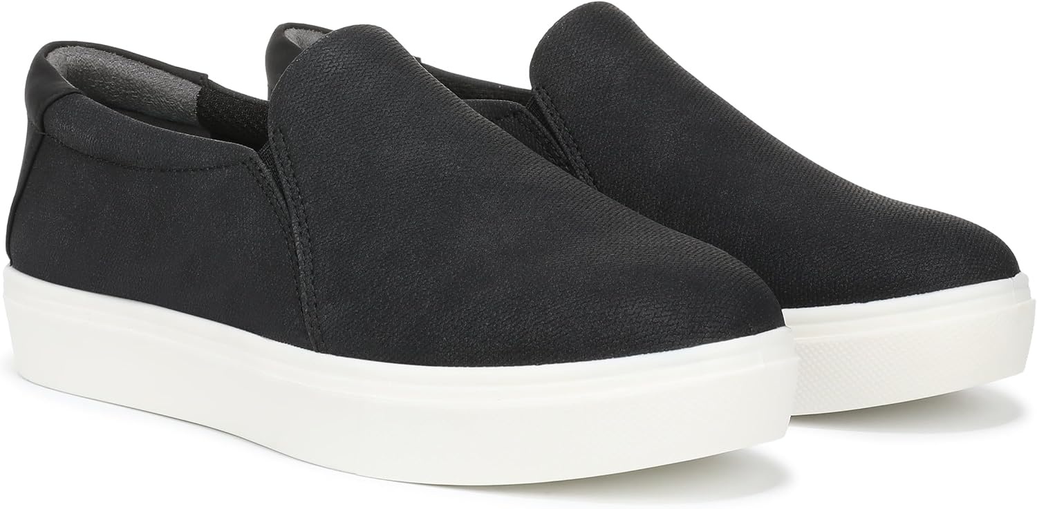 image:imageDr Scholls Shoes Womens Madison Cloud Sneaker Slip On Sneakers WomenBlack Smooth