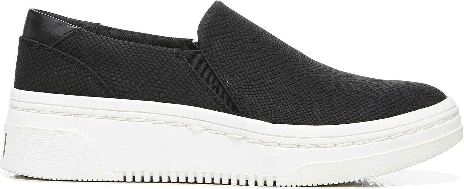 image:imageDr Scholls Shoes Womens Madison Cloud Sneaker Slip On Sneakers WomenBlack Snake Print
