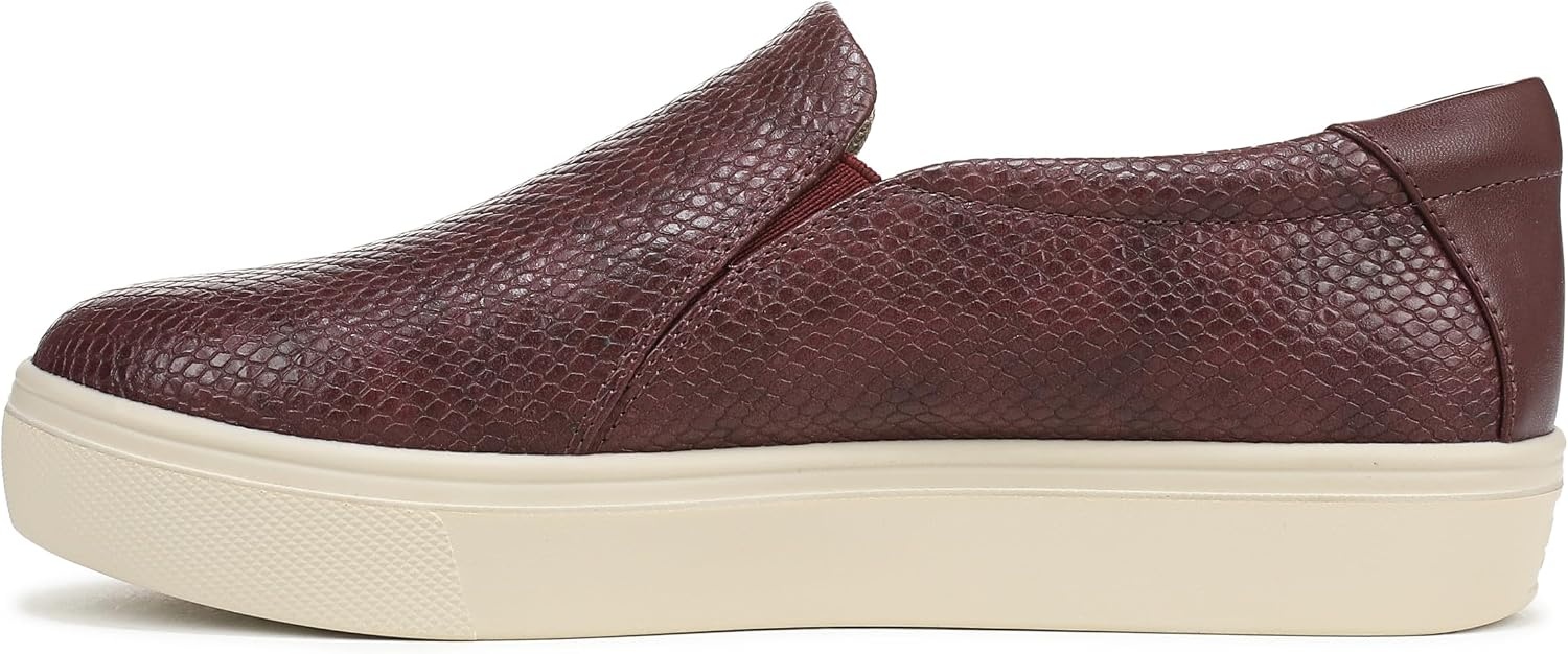 image:imageDr Scholls Shoes Womens Madison Cloud Sneaker Slip On Sneakers WomenBurgundy Red Snake