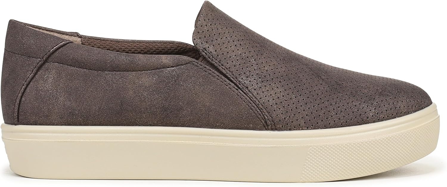 image:imageDr Scholls Shoes Womens Madison Cloud Sneaker Slip On Sneakers WomenDark Umber Brown Perf