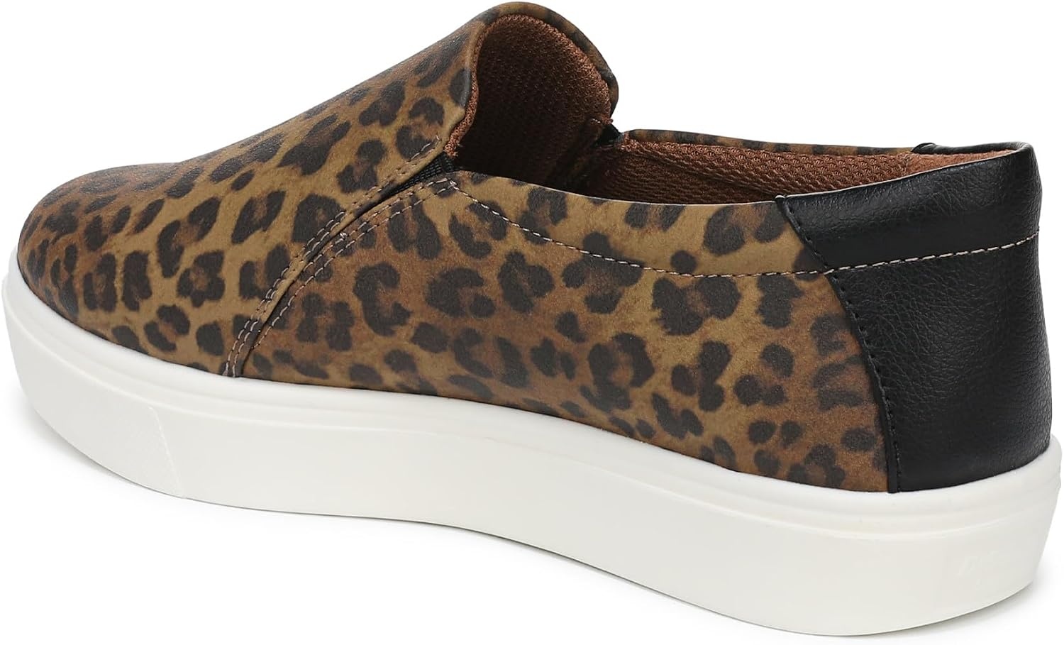 image:imageDr Scholls Shoes Womens Madison Cloud Sneaker Slip On Sneakers WomenLeopard Print Faux Leather