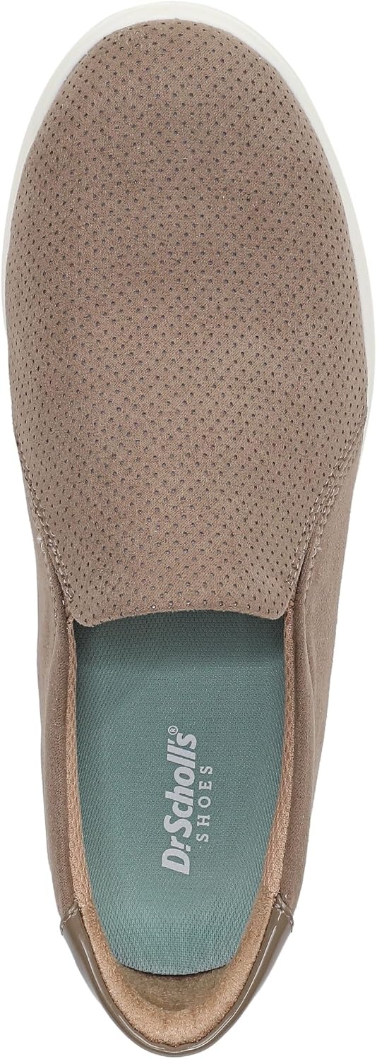 image:imageDr Scholls Shoes Womens Madison Cloud Sneaker Slip On Sneakers WomenMocha Taupe Fabric