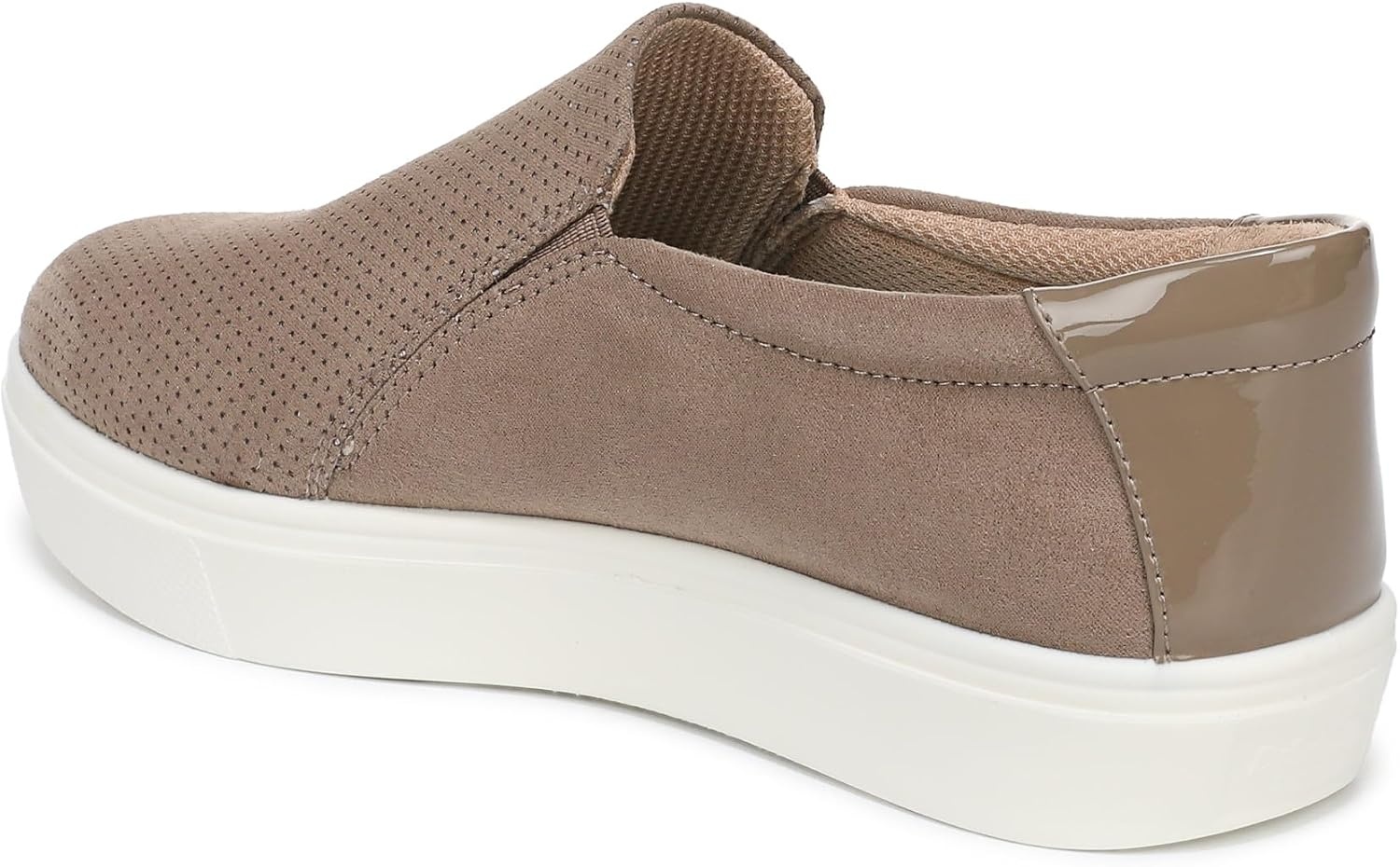 image:imageDr Scholls Shoes Womens Madison Cloud Sneaker Slip On Sneakers WomenMocha Taupe Fabric