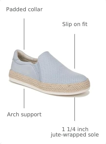 image:imageDr Scholls Shoes Womens Madison Cloud Sneaker Slip On Sneakers WomenSummer Blue Microfiber
