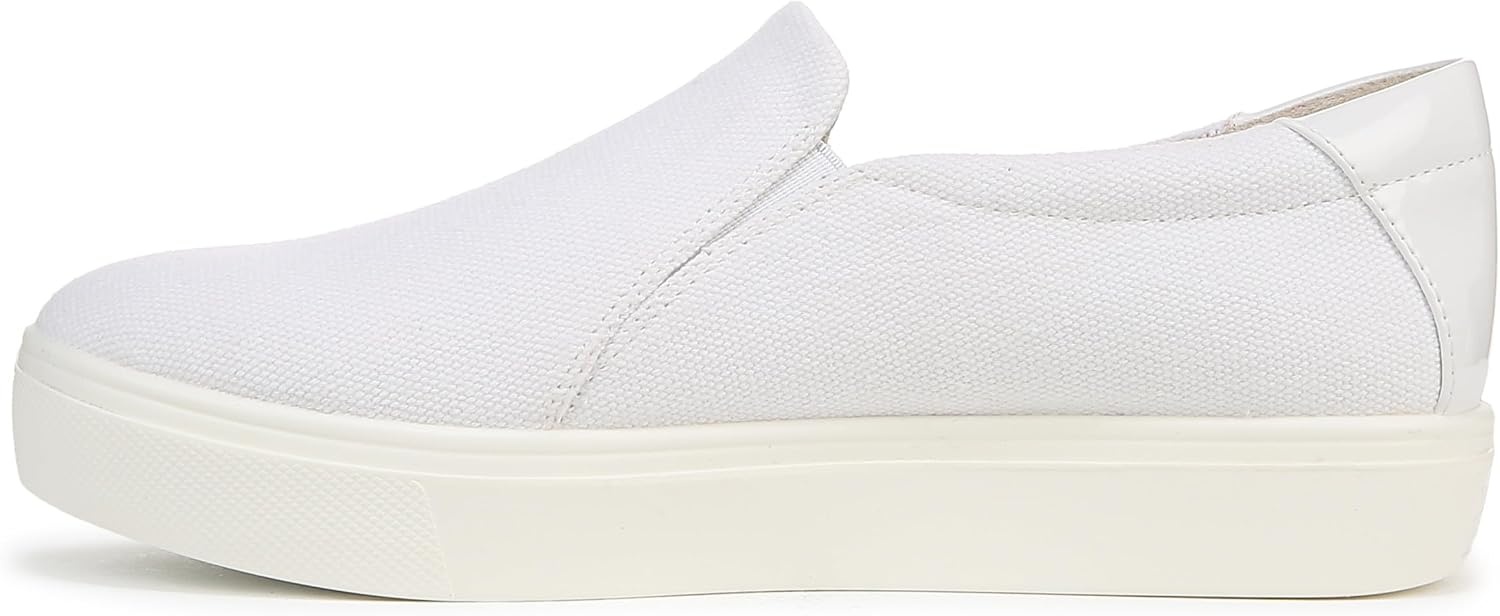 image:imageDr Scholls Shoes Womens Madison Cloud Sneaker Slip On Sneakers WomenWhite Canvas