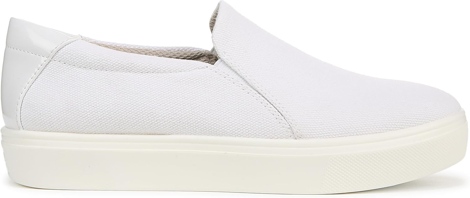 image:imageDr Scholls Shoes Womens Madison Cloud Sneaker Slip On Sneakers WomenWhite Canvas