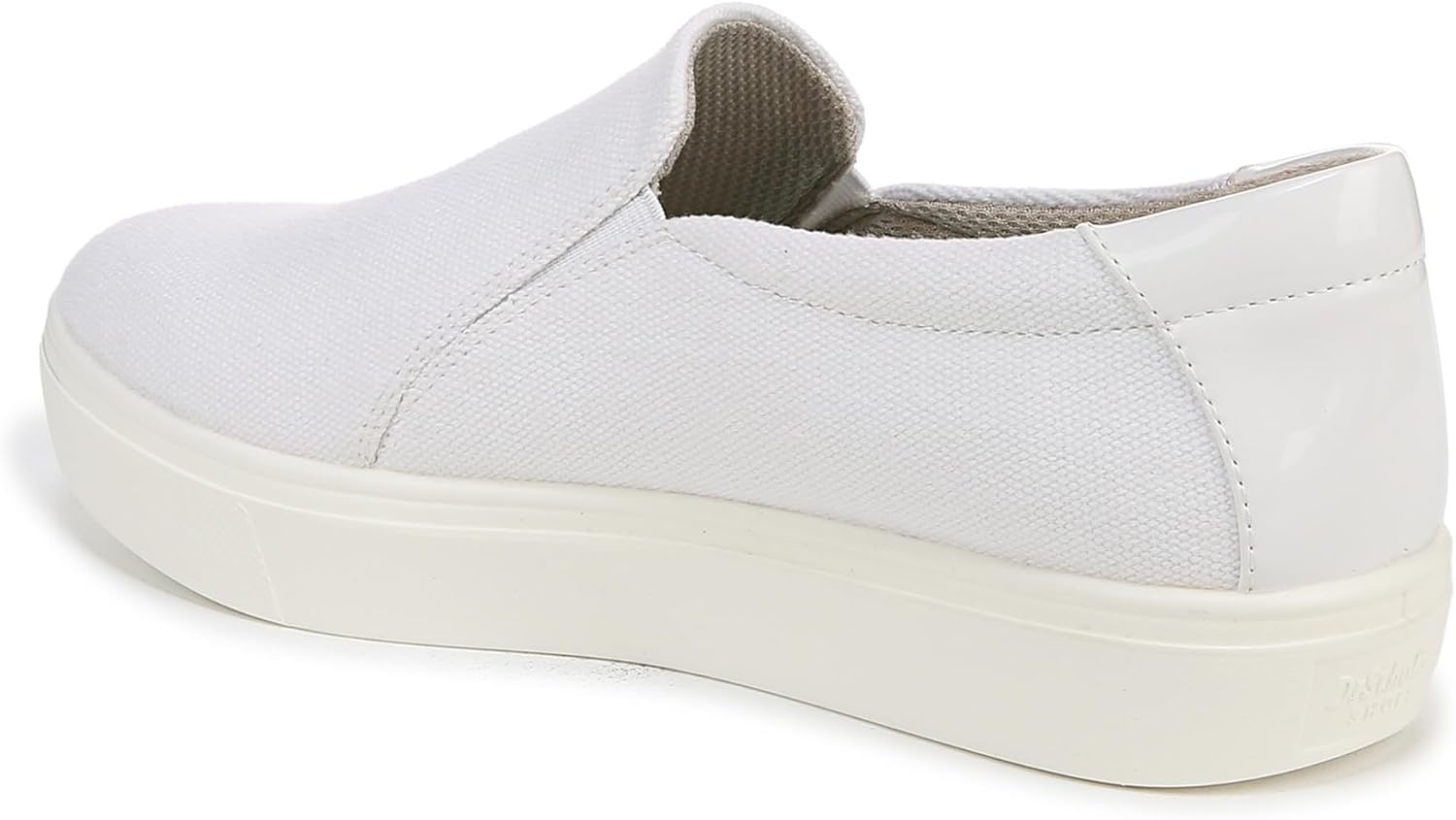 image:imageDr Scholls Shoes Womens Madison Cloud Sneaker Slip On Sneakers WomenWhite Canvas
