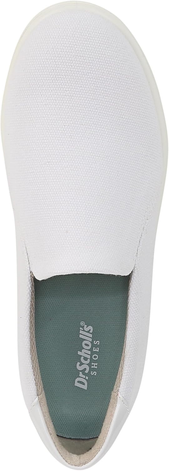 image:imageDr Scholls Shoes Womens Madison Cloud Sneaker Slip On Sneakers WomenWhite Canvas
