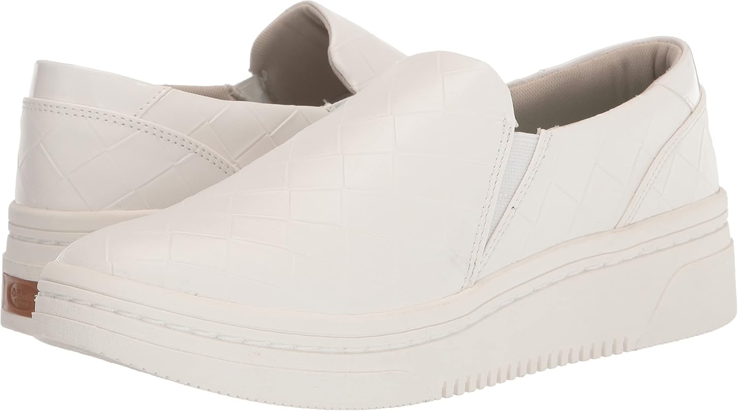image:imageDr Scholls Shoes Womens Madison Cloud Sneaker Slip On Sneakers WomenWhite Criss Cross
