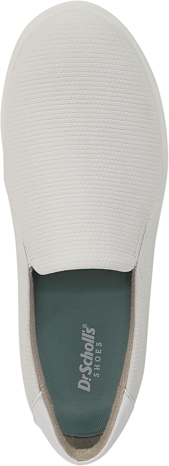 image:imageDr Scholls Shoes Womens Madison Cloud Sneaker Slip On Sneakers WomenWhite Faux Leather
