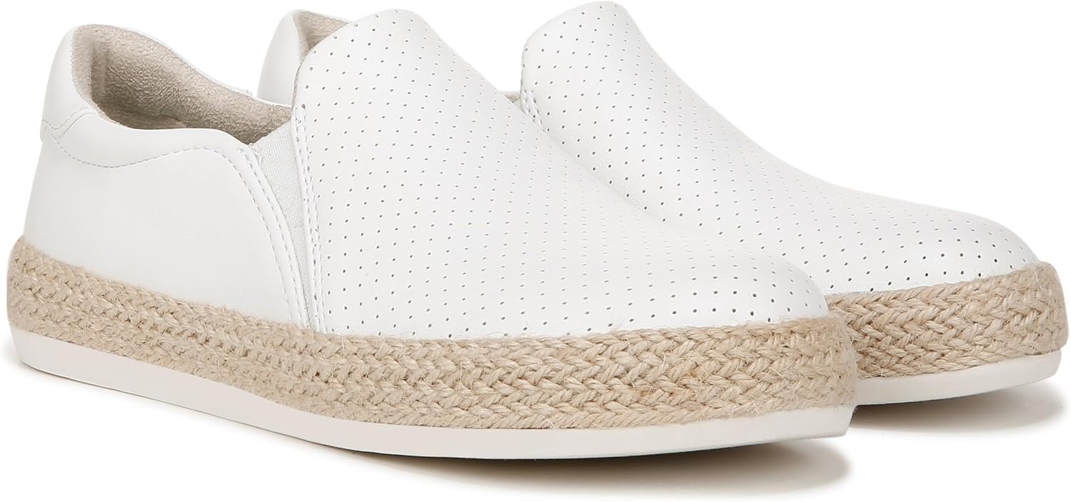 image:imageDr Scholls Shoes Womens Madison Cloud Sneaker Slip On Sneakers WomenWhite Smooth