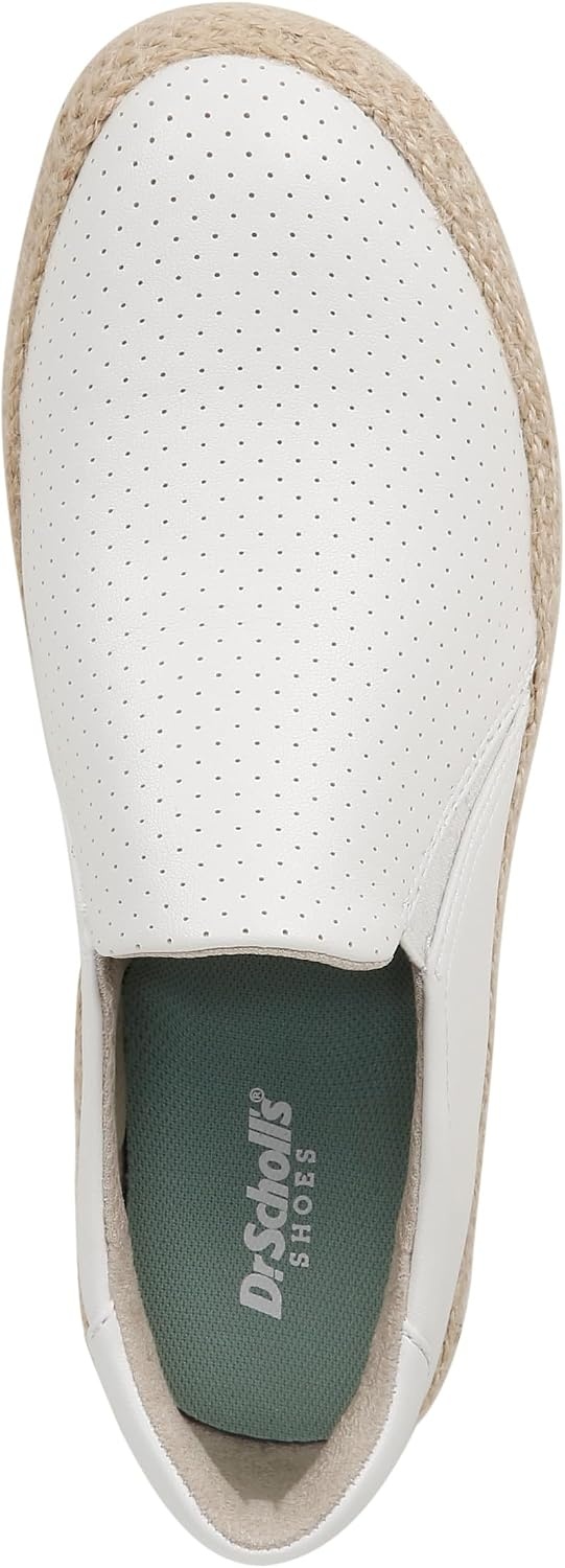 image:imageDr Scholls Shoes Womens Madison Cloud Sneaker Slip On Sneakers WomenWhite Smooth