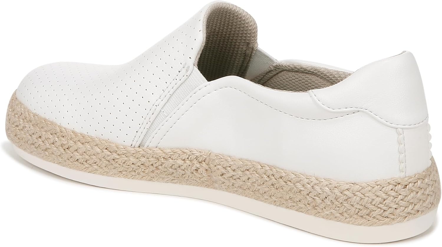 image:imageDr Scholls Shoes Womens Madison Cloud Sneaker Slip On Sneakers WomenWhite Smooth