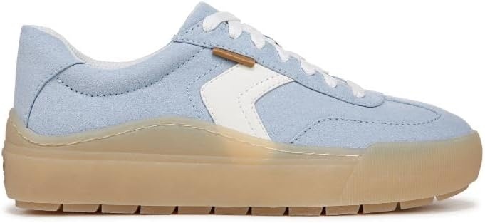 image:imageDr Scholls Shoes Womens Time Off Win Sneaker Retro Sneakers for WomenBlue Sky Microfiber