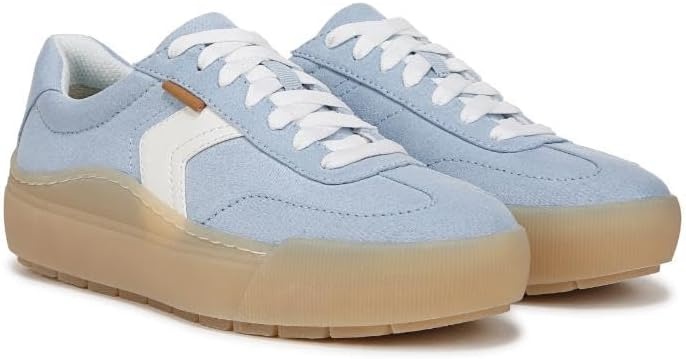 image:imageDr Scholls Shoes Womens Time Off Win Sneaker Retro Sneakers for WomenBlue Sky Microfiber
