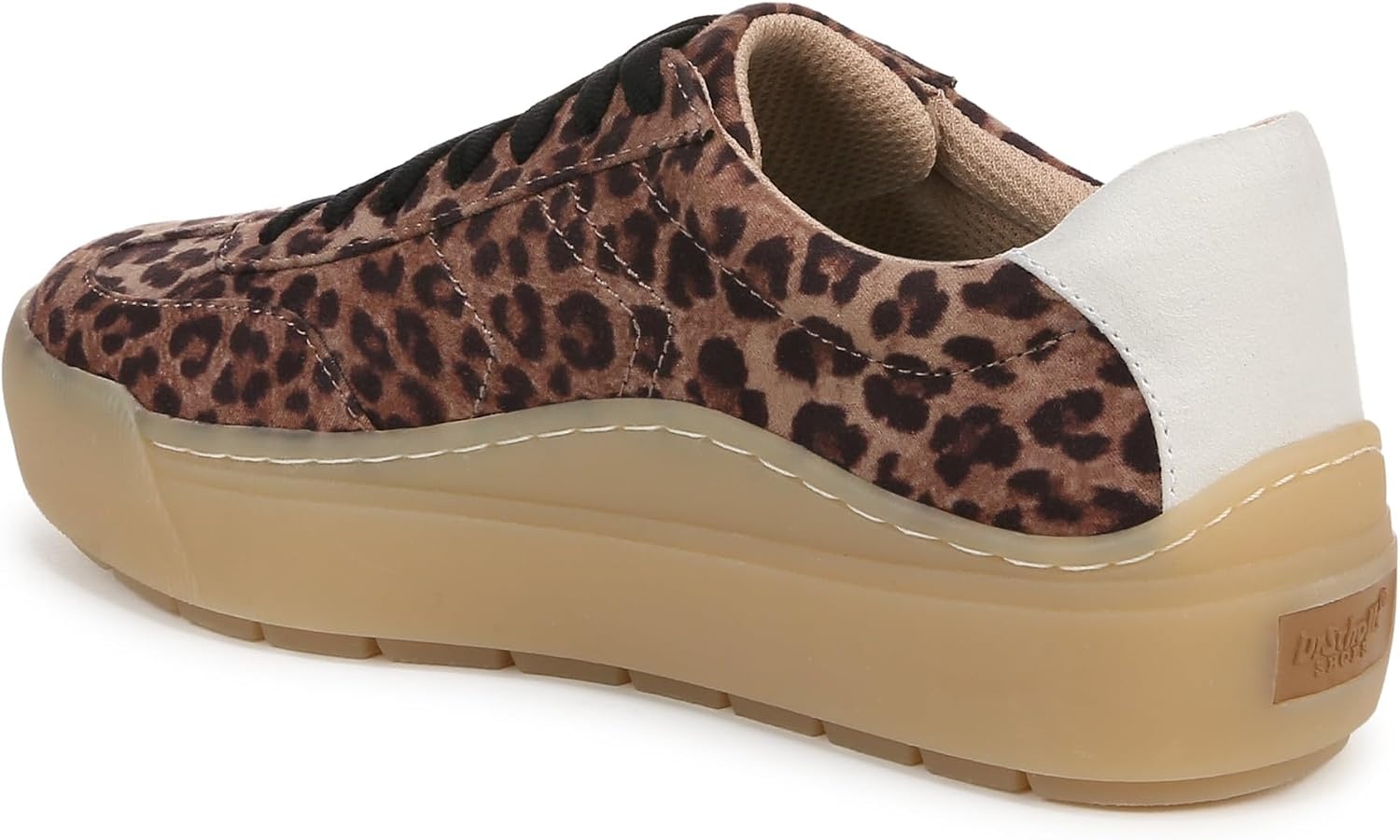 image:imageDr Scholls Shoes Womens Time Off Win Sneaker Retro Sneakers for WomenCheetah Animal Print
