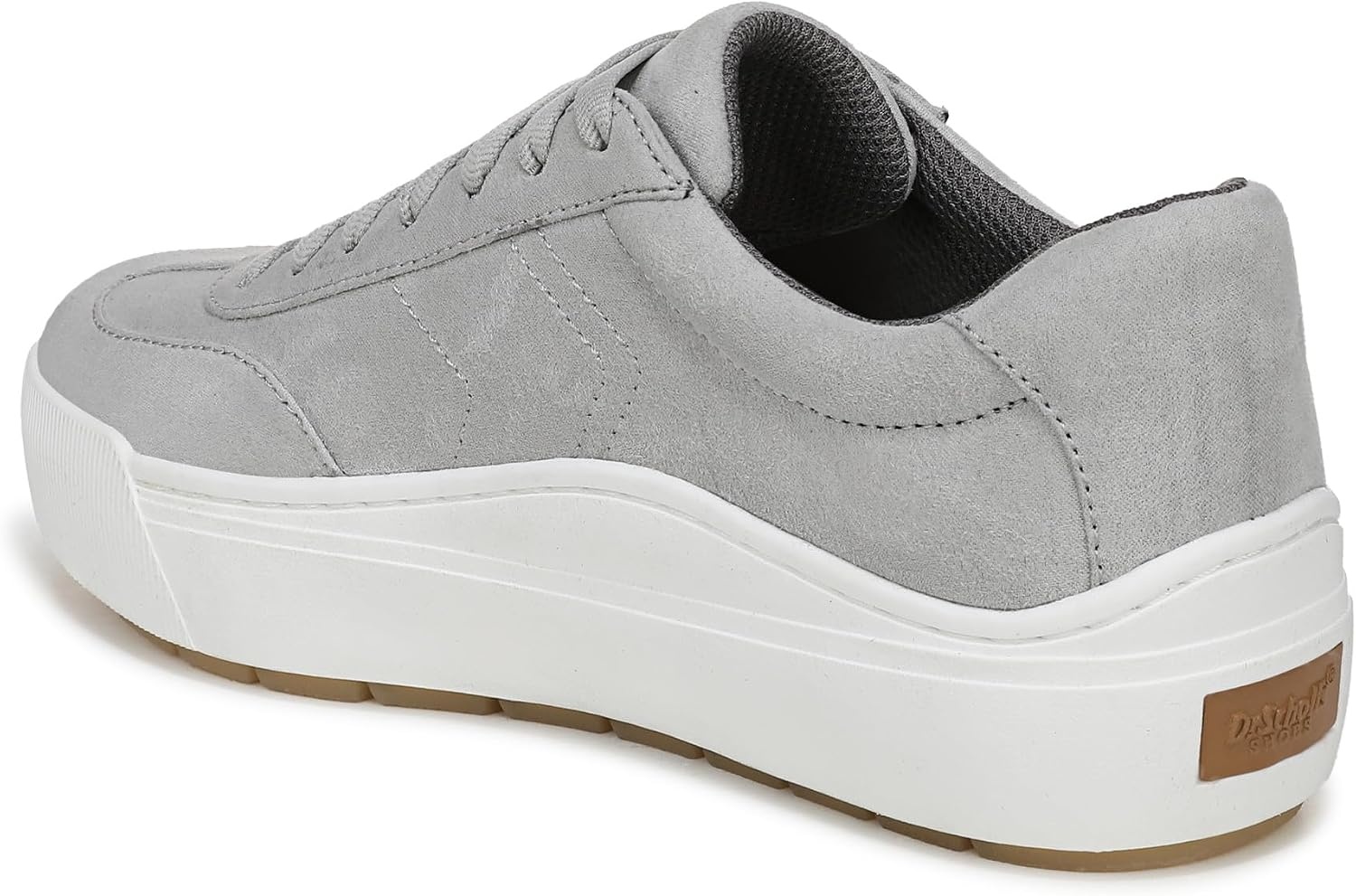 image:imageDr Scholls Shoes Womens Time Off Win Sneaker Retro Sneakers for WomenGrey Microfiber