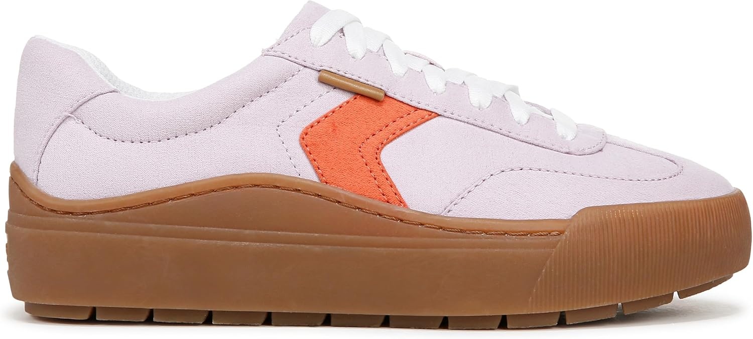 image:imageDr Scholls Shoes Womens Time Off Win Sneaker Retro Sneakers for WomenLavender Microsuede
