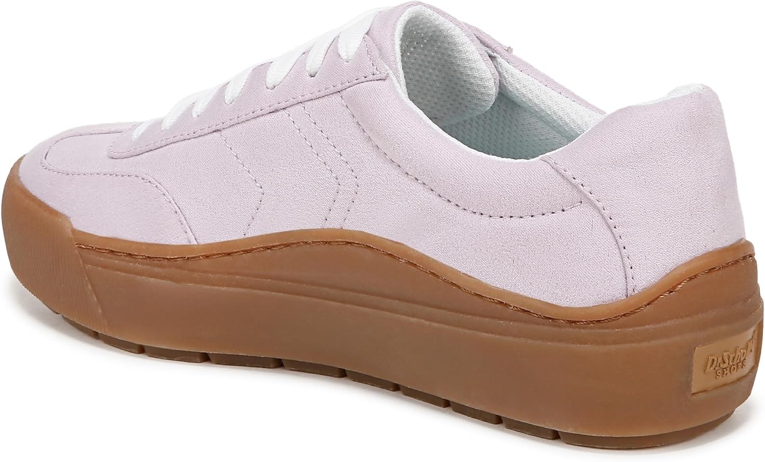 image:imageDr Scholls Shoes Womens Time Off Win Sneaker Retro Sneakers for WomenLavender Microsuede
