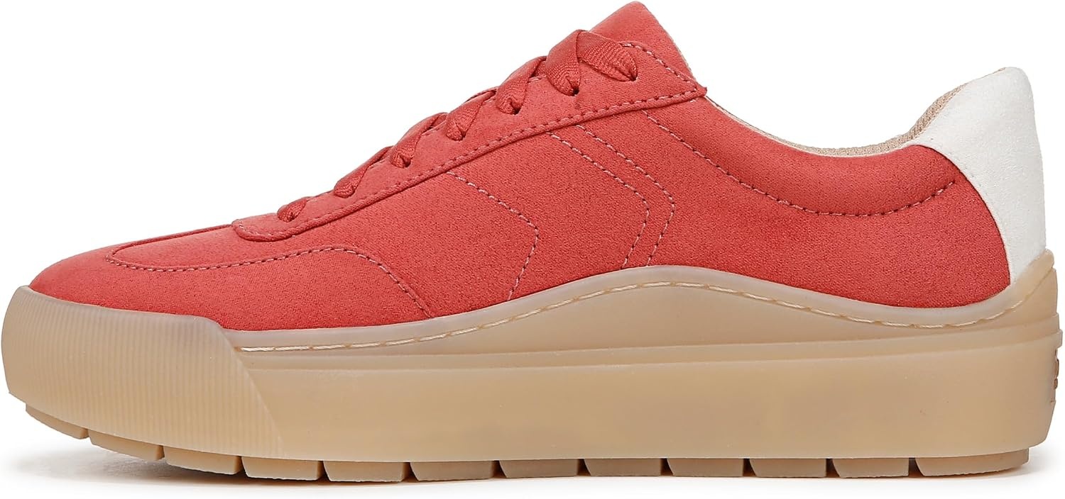 image:imageDr Scholls Shoes Womens Time Off Win Sneaker Retro Sneakers for WomenRed Cherry Microfiber