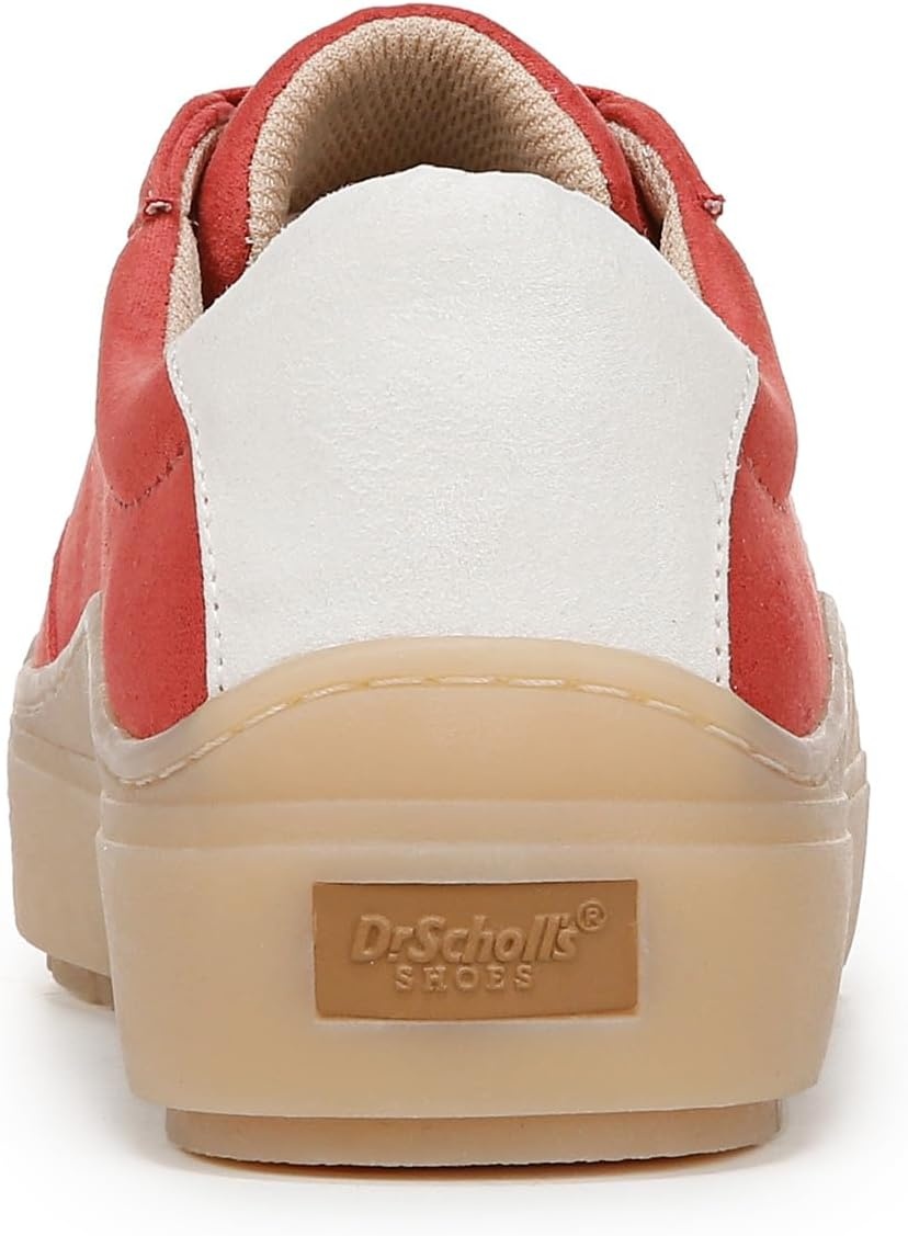 image:imageDr Scholls Shoes Womens Time Off Win Sneaker Retro Sneakers for WomenRed Cherry Microfiber