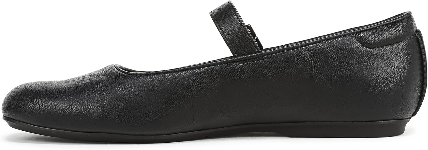image:imageDr Scholls Shoes Womens Wexley Jane Mary Jane Flats Comfortable FlatsBlack Faux Leather