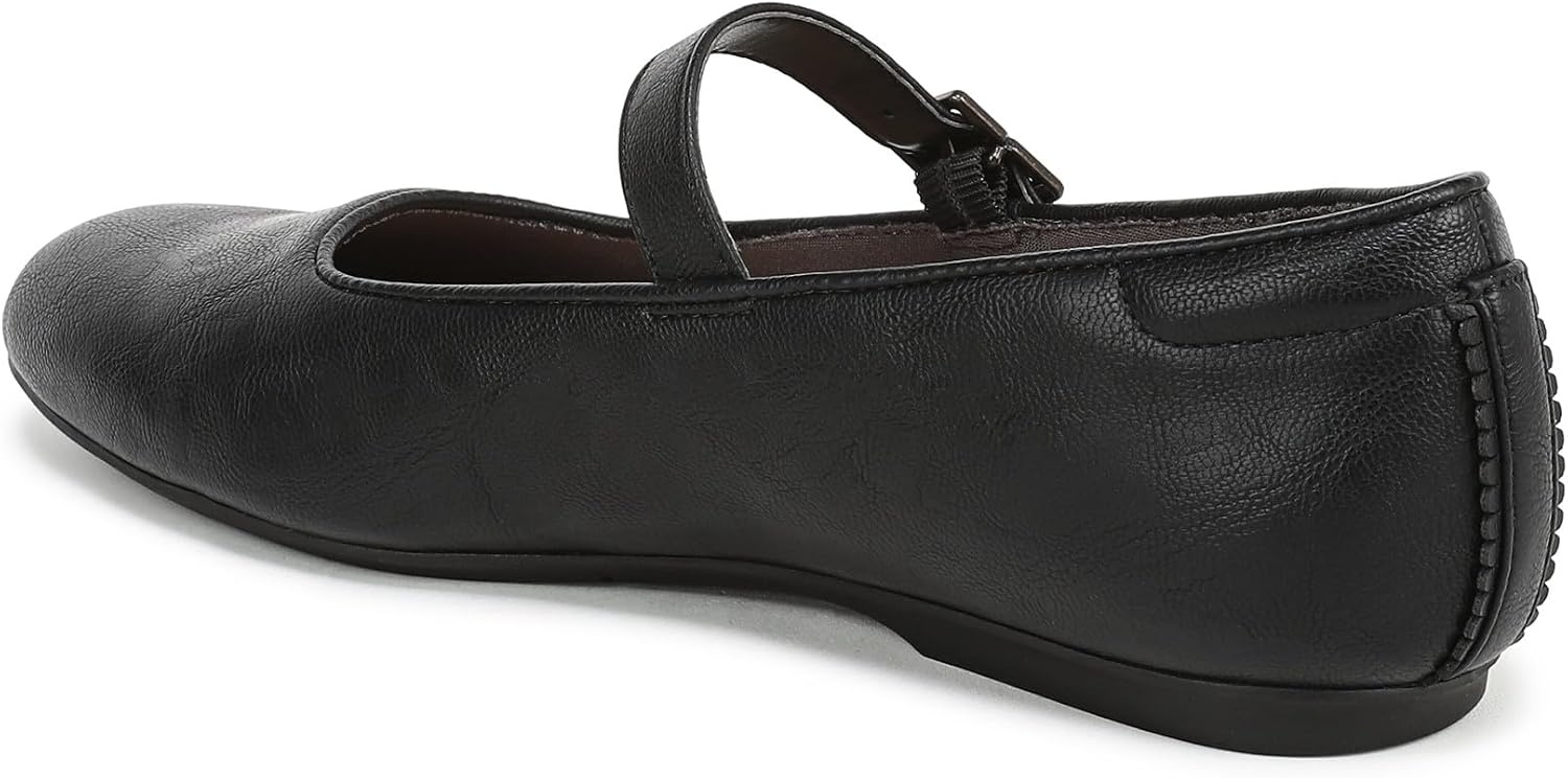 image:imageDr Scholls Shoes Womens Wexley Jane Mary Jane Flats Comfortable FlatsBlack Faux Leather