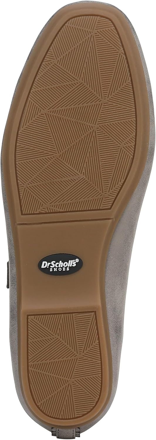 image:imageDr Scholls Shoes Womens Wexley Jane Mary Jane Flats Comfortable FlatsPewter Grey Faux Leather