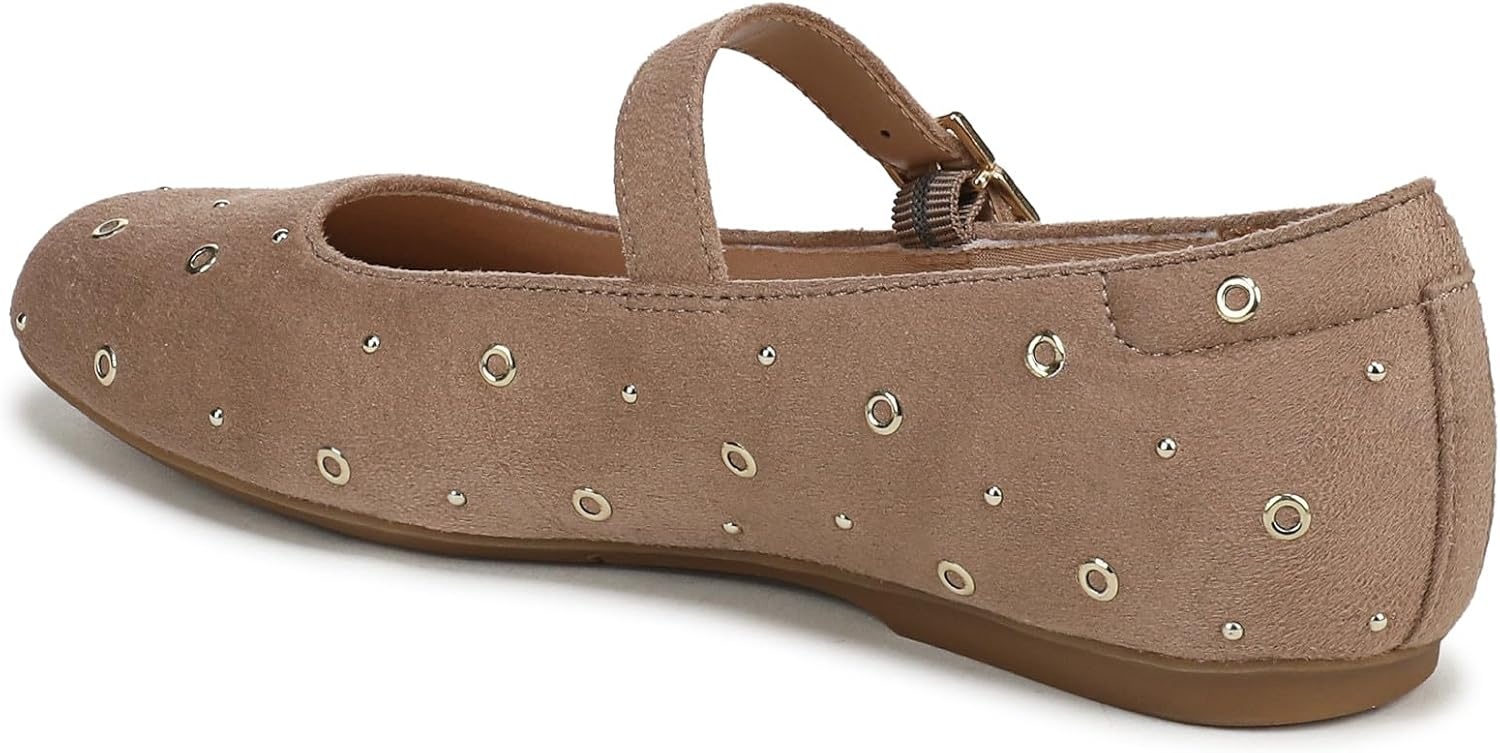 image:imageDr Scholls Shoes Womens Wexley Jane Mary Jane Flats Comfortable FlatsToasted Taupe Stud