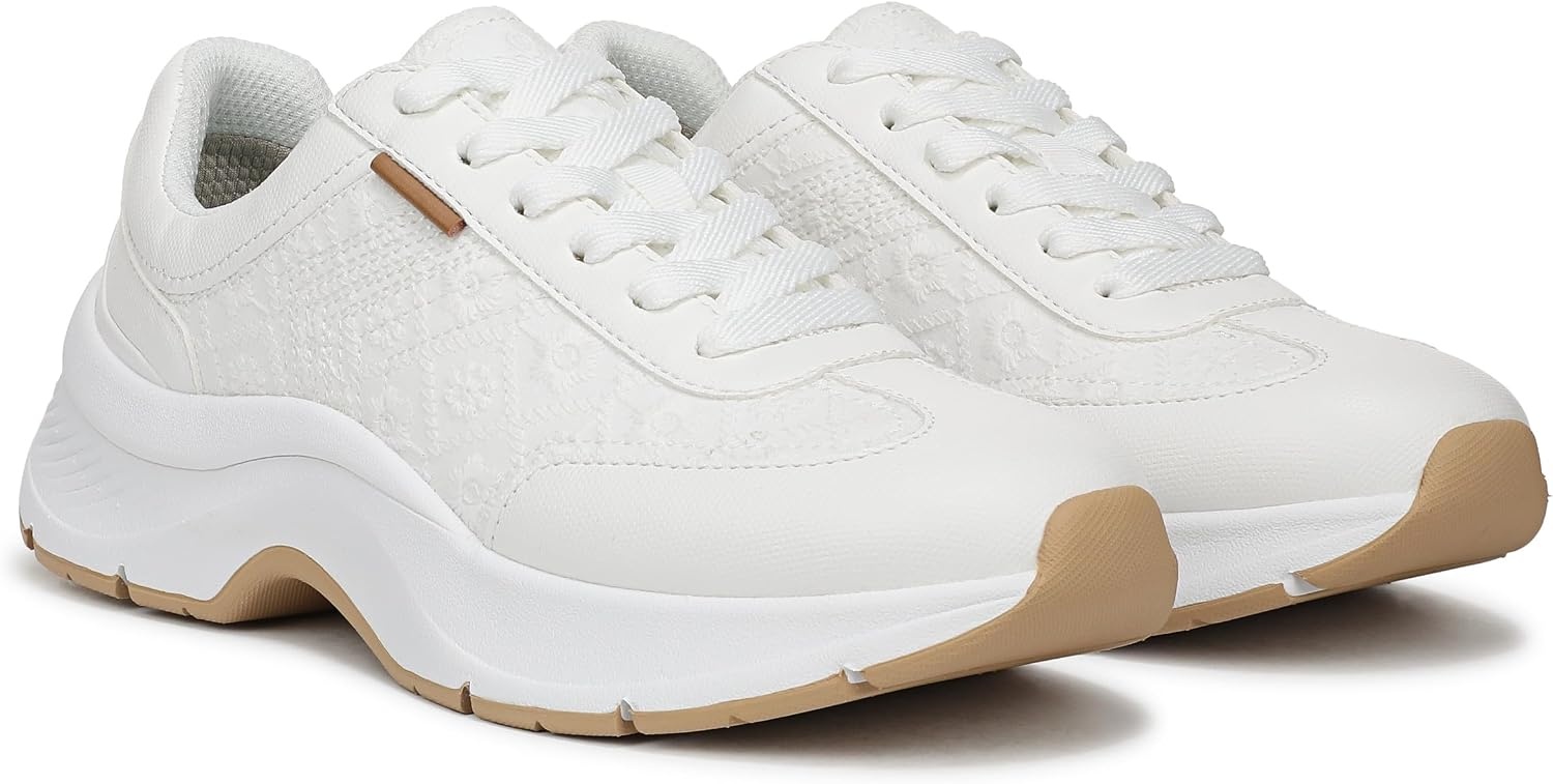 image:imageDr Scholls Walk ModeWhite Fabric