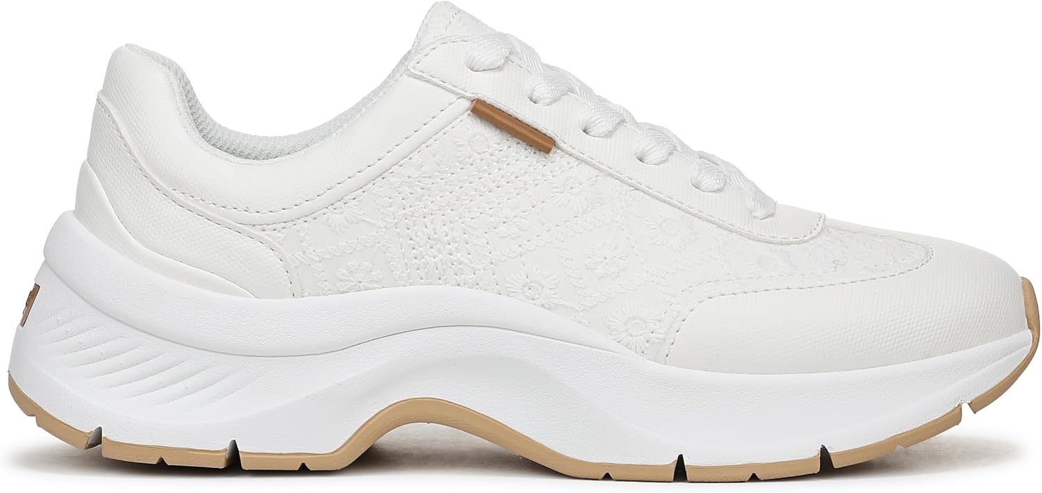 image:imageDr Scholls Walk ModeWhite Fabric