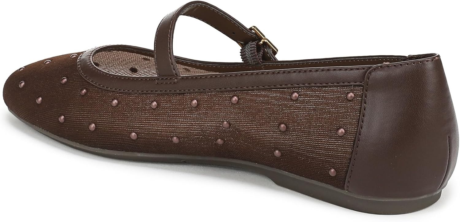 image:imageDr Scholls WrenDark Brown Mesh With Tonal Beads