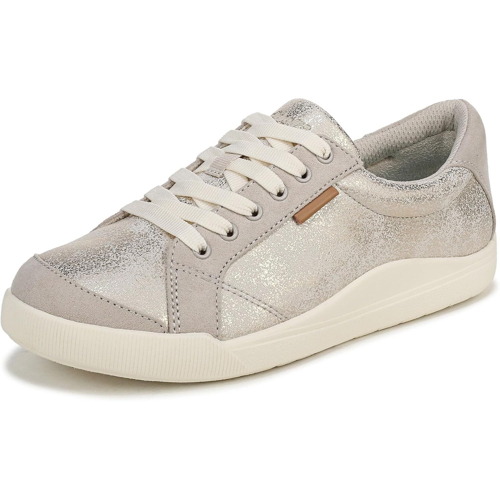 image:imageDr Scholls Be BrightMetallic Oyster Grey Faux Leather