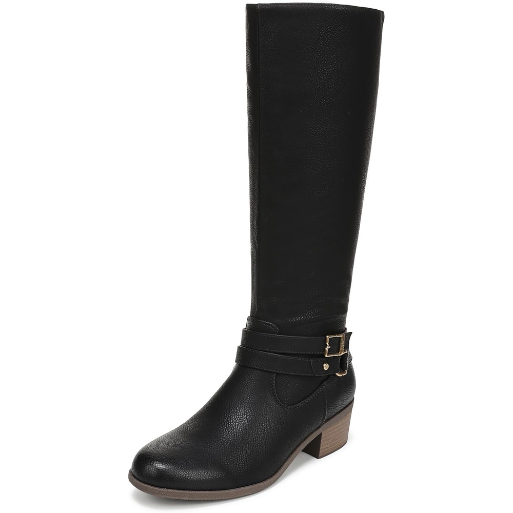 image:imageDr Scholls Ivy Zip Tall BootsBlack Medium Calf