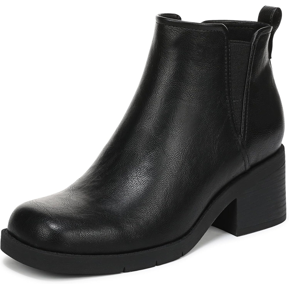 image:imageDr Scholls Joplin Low Zip Short BootsBlack Legend Smooth
