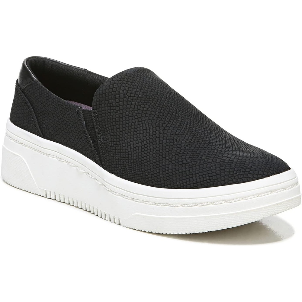 image:imageDr Scholls Shoes Womens Madison Cloud Sneaker Slip On Sneakers WomenBlack Snake Print